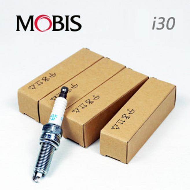 i30 1.6 터보 점화플러그 1대분 18849-08080 모비스 순정품, i30 1.6 터보 차량