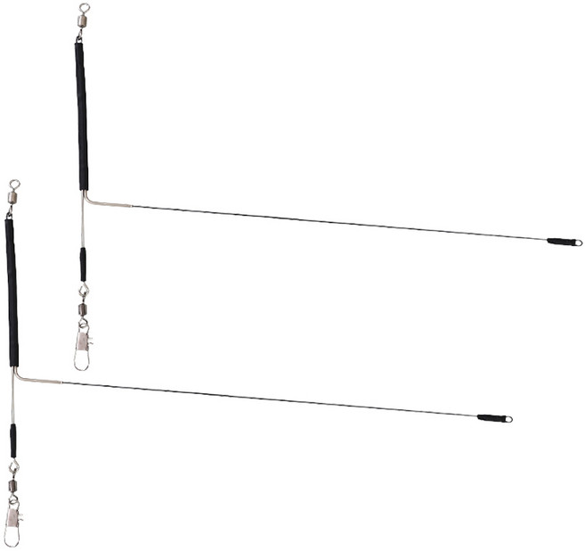 레저킹 갈치낚시 티타늄 갈치 텐빈채비 탄성이 뛰어난 티탄사용, 1세트, 2개입