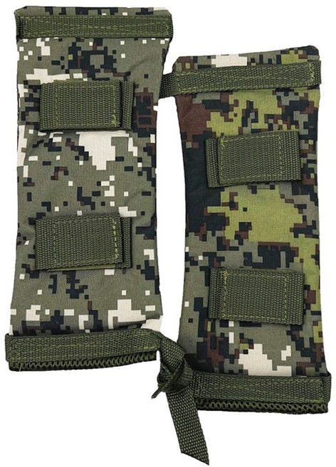 행군 어깨보호대 - 군장 군인 어깨보호패드 군대 논산 가방 밀리터리 등산 훈련소준비물 가든아미, 1개, 혼합색상