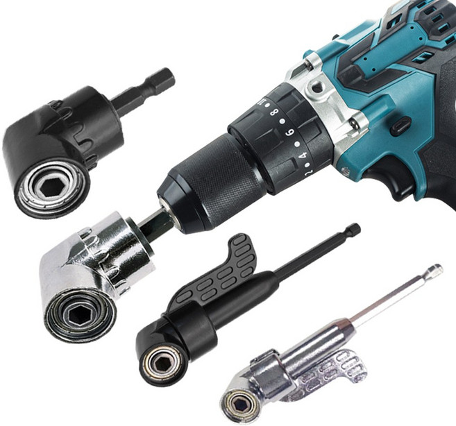 튼탄튼탄 코너 드라이버 어댑터, 140mm 실버, 1개