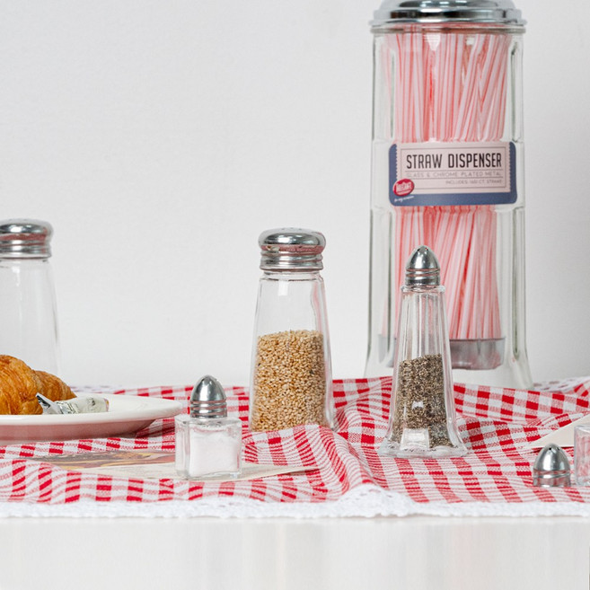 테이블크라프트 클레르 솔트페퍼 쉐이커 빈티지 레트로 소금 후추 양념병, 클레르 솔트페퍼쉐이커[에펠], 1개