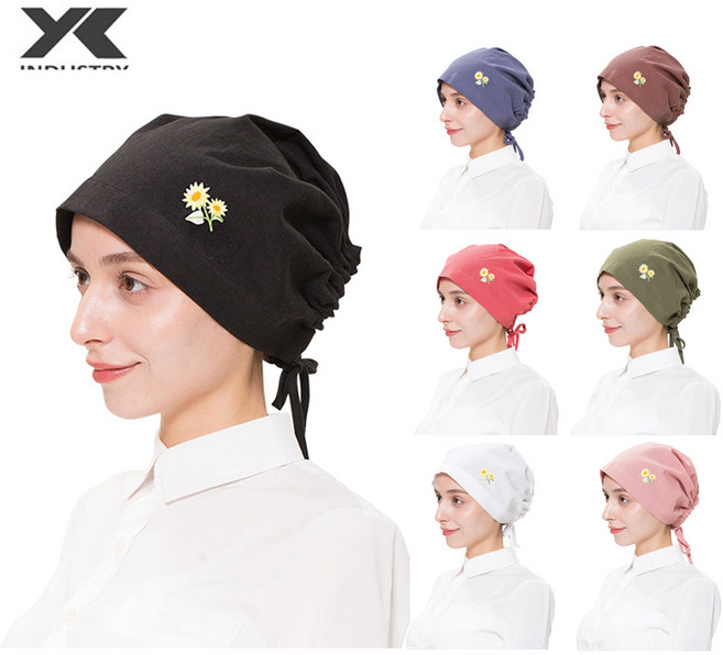 예경 김수미 린넨두건(와펜B형), 검정색(PO-0044-B), 1개