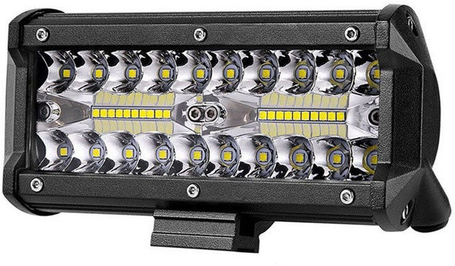 듀얼 LED써치바 SQ120W 와트 작업 안개등 라이트, 1개, 본상품선택