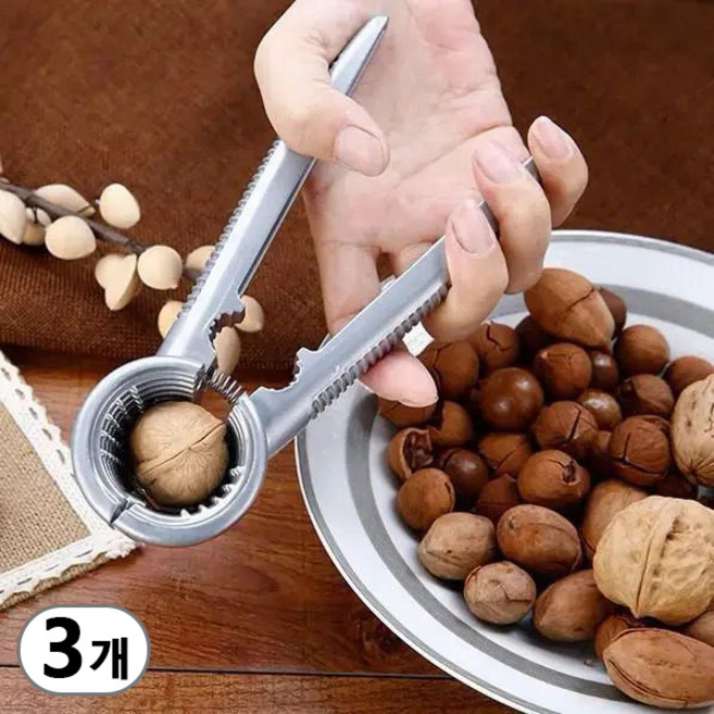 제이킨 호두망치 호두까기 견과류망치, 3개