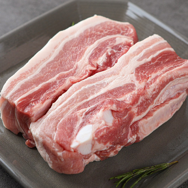 [대명축산식품] 수입산 돼지고기 오겹살 500g (구이용 수육용) 프랑스산, 500g(수육용), 1개