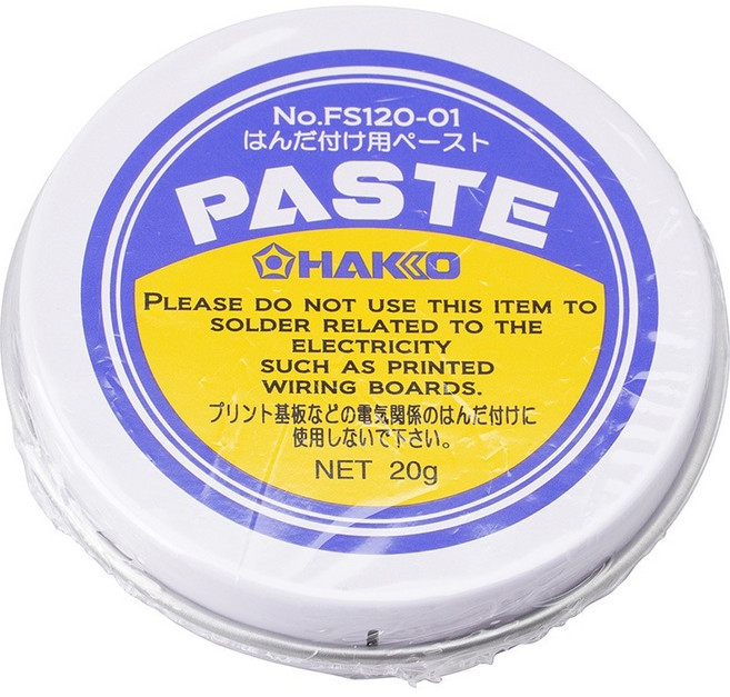 HAKKO FS120-01 焊油/錫油 20g 日本原裝進口 提升焊接效率 電子元件 電路板焊接, 1個