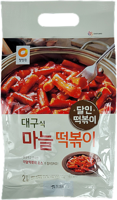 청정원 마늘 떡볶이, 380g, 10개