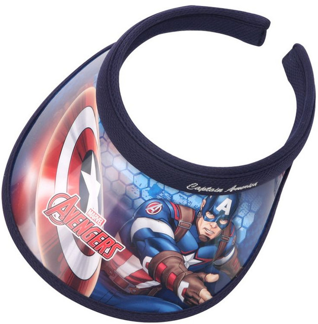 나린키즈 캡틴 무적방패 썬캡 유아동 어린이 핀캡 햇빛가리개 썬바이저