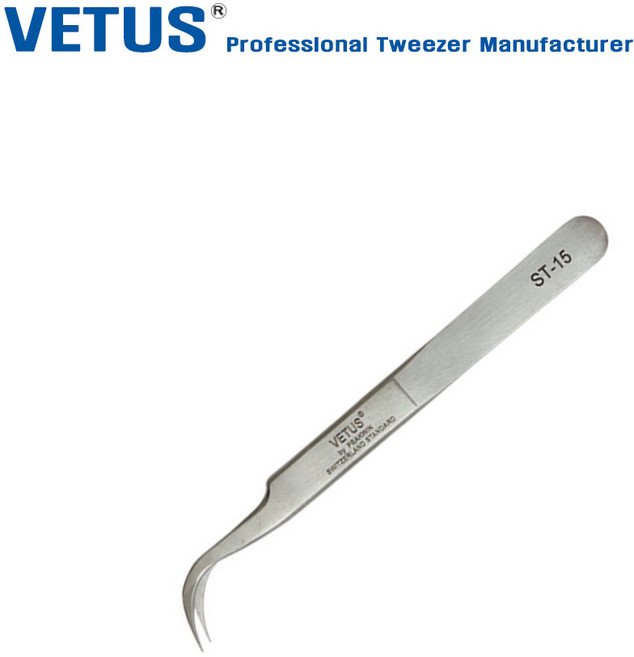 정품 VETUS 정밀핀셋 네일핀셋 프라모델핀셋 ST-모델, ST-15