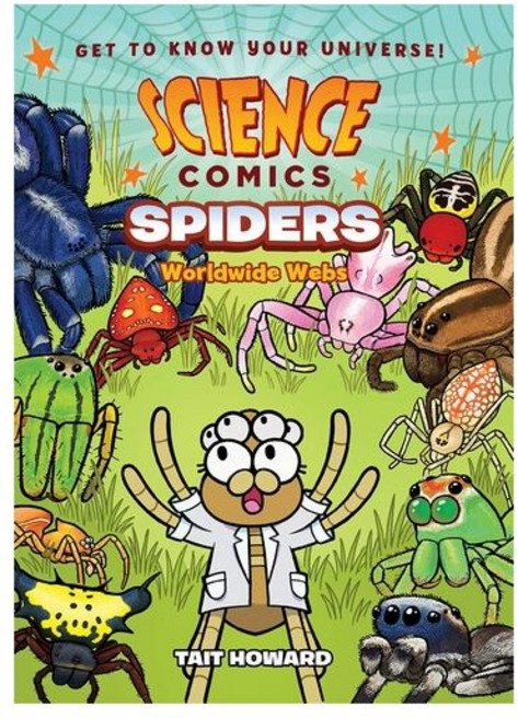 영문 영어 유아 도서 Science Comics: Spiders Paperback 미국판 Worldwide Webs 1555577, 영문 영어 유아 도서 Science Comics: Sp