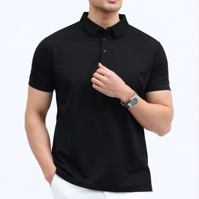 글리멜로 남자 여름 쿨링 냉감 통기성 폴로 반팔 티셔츠