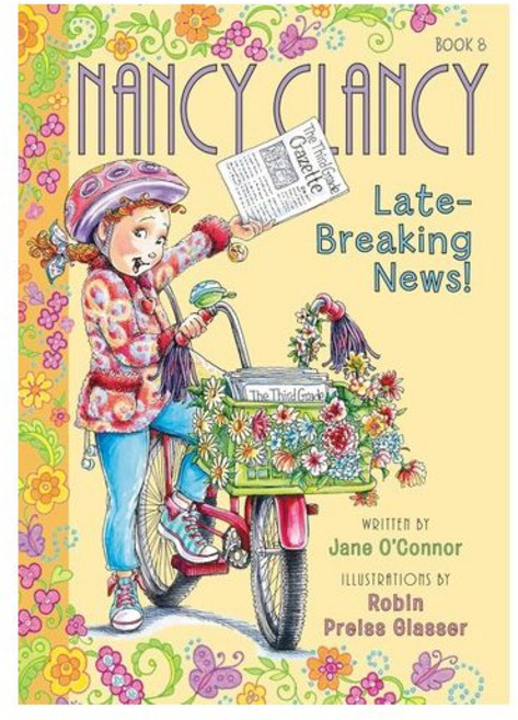 영문 영어 유아 도서 Fancy Nancy Chapter Book #08: Clancy LateBreaking News! Paperback 미국판 2100138, 영문 영어 유아 도서 Fancy Nancy Chapte
