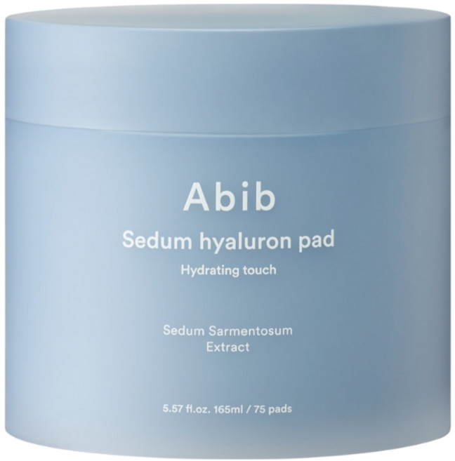 아비브 수분초 히알루론 패드 하이드레이팅 터치 165ml, 75매입, 1개