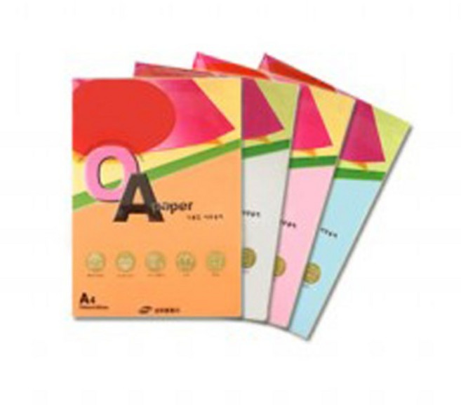 상우문화사 칼라 다용도 사무용지 A4 OA 80g 25매 어린이집 유치원 초등학교 만들기재료 칼라복사지 팬시페이퍼, S20연보라색