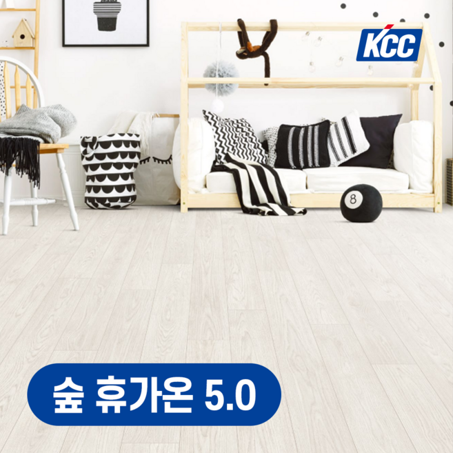 5.0 롤판매 KCC 휴가온 장판 친환경 모노륨장판 5T, 4961