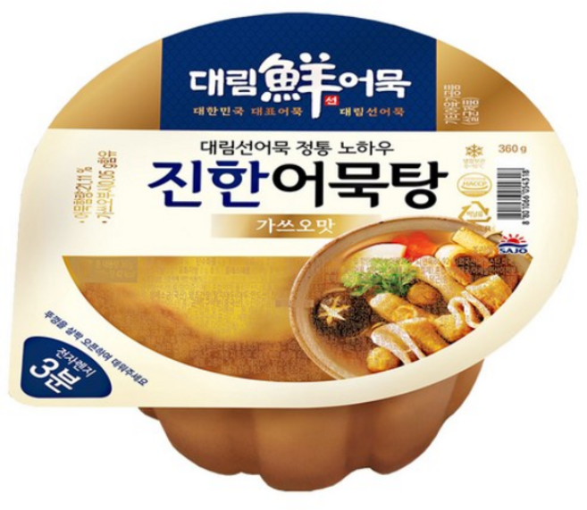 대림선 가쓰오 어묵탕 360g x 12팩 즉석어묵탕, 12개