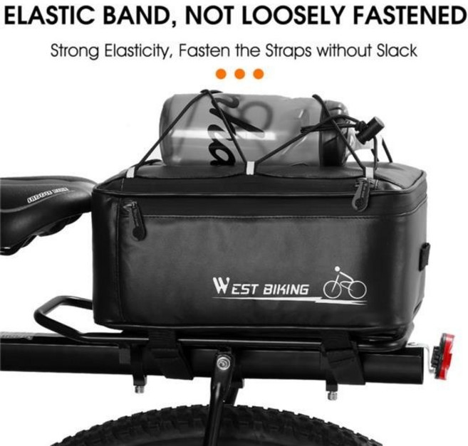 자전거캐링백 미니벨로가방 토픽안장 캐리어백 프론트백 배달 짐받이 리어백 핸들바 가방, 1개