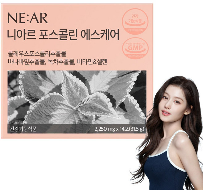 니아르 포스콜린 에스케어 건강기능식품 1200mg X 14포, 1개, 31.5g