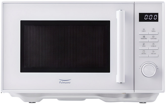 풀무원건강생활 무회전 스팀 플랫 전자레인지 버튼식 23L + 스팀볼, MS23C1FW