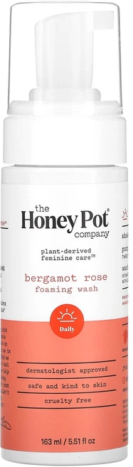 The Honey Pot Company 포밍 워시 베르가모트 장미 163ml(5.51fl oz), TheHoneyPotCompany포밍워시베르가모트장미1, 1개, 163ml - 쿠팡