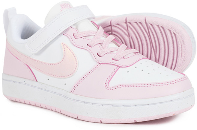 [정품보장AS가능]나이키 키즈 코트 버로우 로우 리크래프트 핑크 dv5457-105