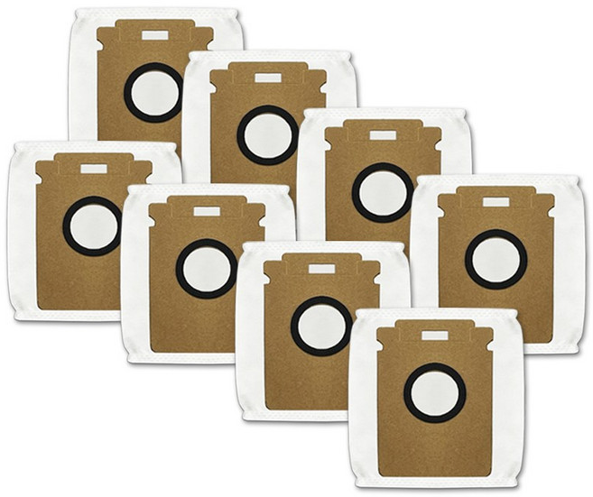 올데이컴퍼니 로보락 무선 청소기 H50 울트라 H60 허브 호환 더스트백 먼지봉투, 8개, 수량