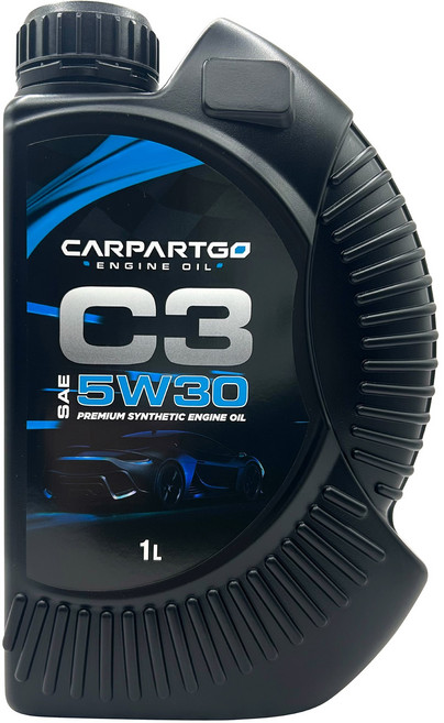CARPARTGO C3 5W30 全合成引擎機油 有效清潔積碳油泥 提升引擎性能 延長使用壽命, 5W-30, 1個, 1L