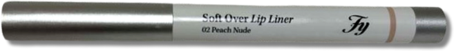 플린 소프트 오버 립라이너 0.8g, 1개, 02 피치 누드