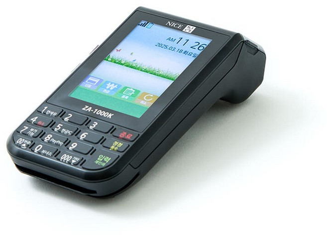 나이스 관리비없는 무선 휴대용 신용카드단말기, 기존 개인사업자, 1개, ZA-1000K