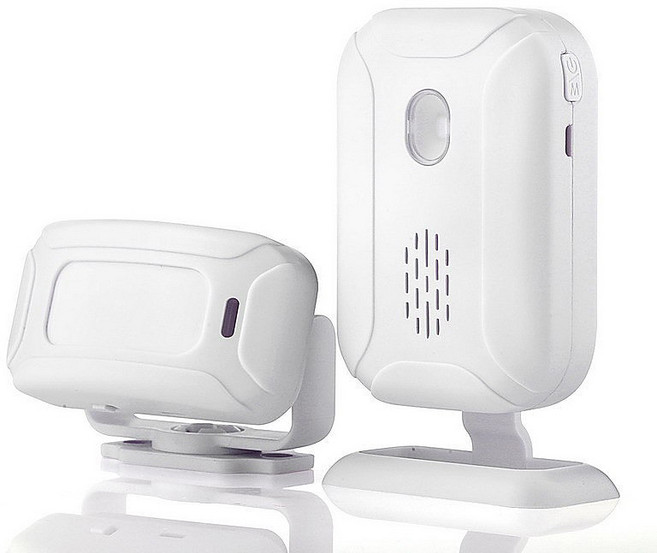 무선 센서벨 동작감지 도어벨 모션벨 가게 입구 현관문 매장 출입문 업소용 JNHKR, 1. 무선 센서벨 세트( 송신기+수신기 ), 1개