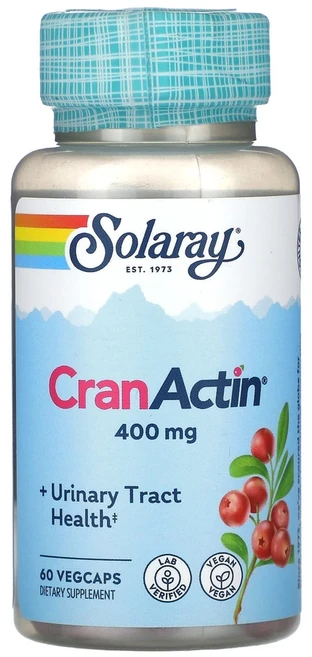 쏠라레이 CranActin 400mg 60 베지캡슐, 1개, 60정 - 쿠팡