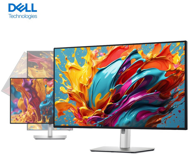 [리퍼] 델 울트라샤프 U2725QE 4K IPS패널 모니터, 68.4cm