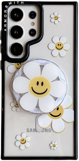 윰스모르 플라워월드 맥세이프 스마트톡 휴대폰 케이스