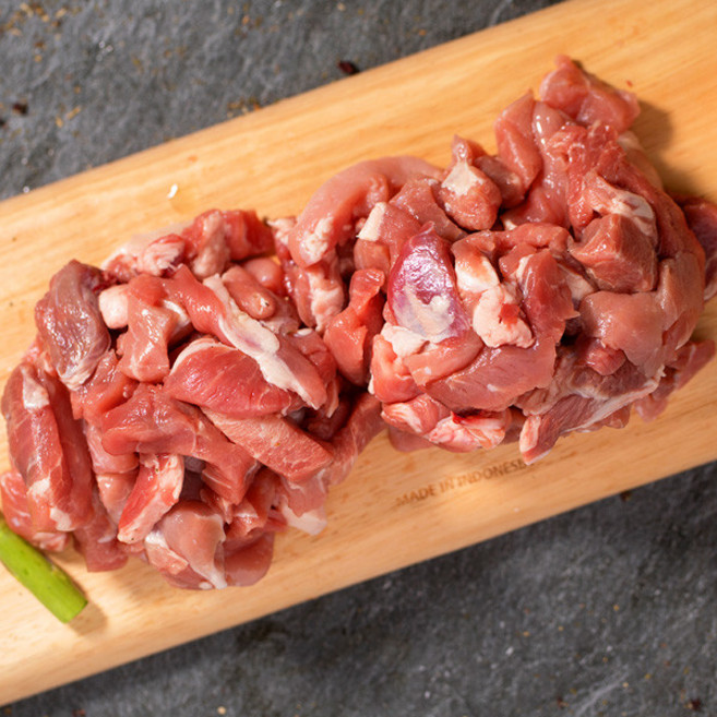 [제주하양까망] 제주산 뒷고기 잡육 2kg, 1세트