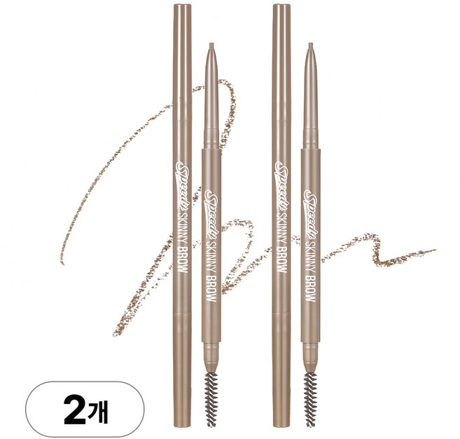[1.5mm] 페리페라 스피디 스키니 브로우, 008 토프베이지, 2개