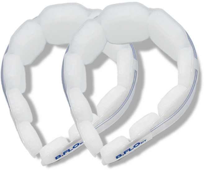 비플로 [국내산] 시원한 넥쿨러 아이스 넥밴드, 쿨화이트, 2개, 28도