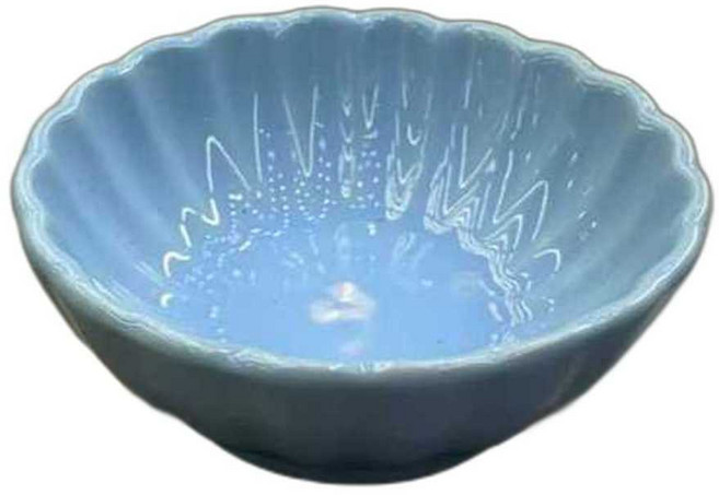 일본소스볼 종지 반찬 도자기 양념 소스그릇 세라믹, 1개, 꽃잎 그릇 B 10x4cm