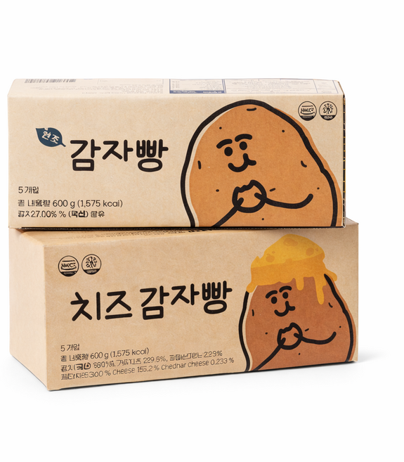 춘천 감자밭 감자빵 치즈 감자빵 세트