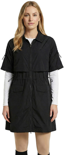 [보그너] 여성 경량 반팔 원피스 BLACK