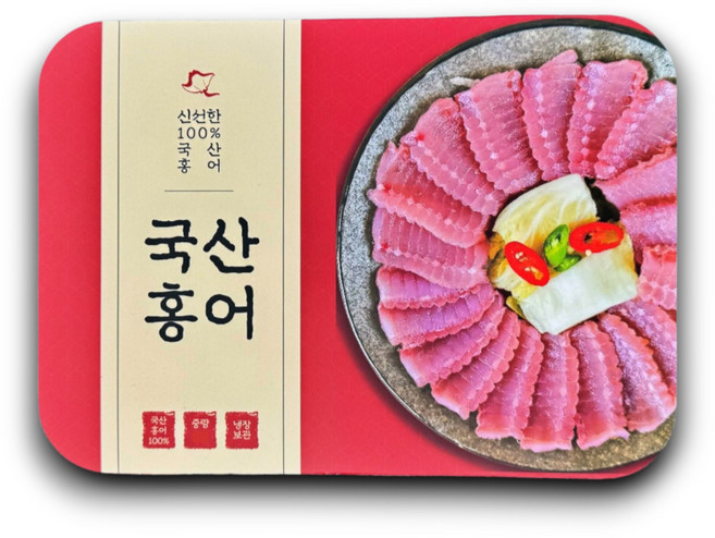 [산지 직송] 100% 국산 홍어, 1개, 500g (중간 숙성 2~3인분)