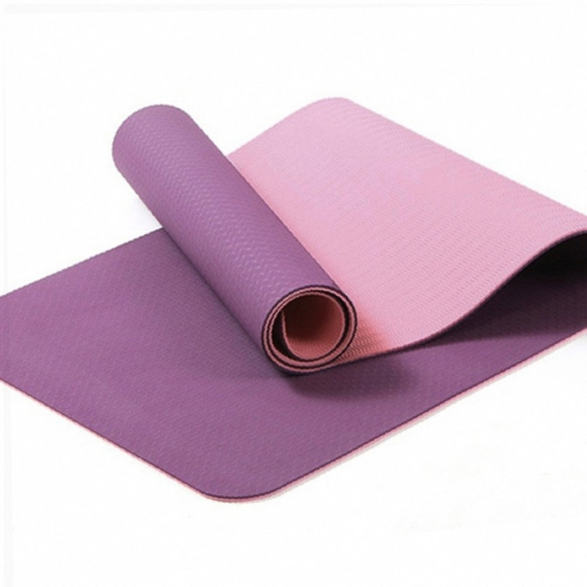 운동매트 6mm 양면 TPE 필라테스 미끄럼방지 쏙템, 1개