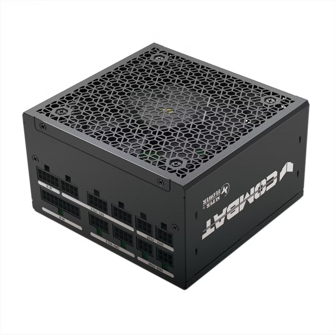 SUPER FLOWER Combat 650W金牌全模組化電源供應器，高效節能穩定耐用, Combat FG 650W 黑