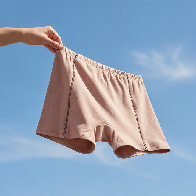 포포네스트 성인용 방수 기저귀 커버 샘방지 안심 팬티 남녀공용 1개입 스킨, 1개, 2개입, FREE(onesize)