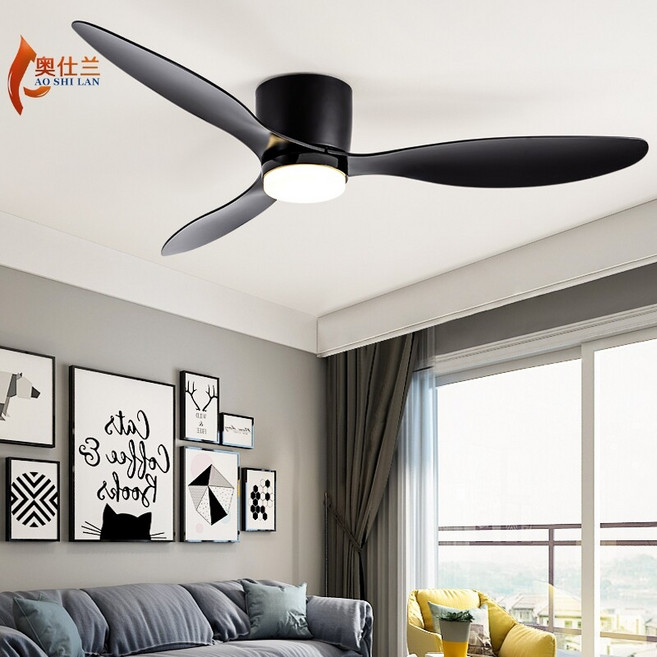 SOVE 소브 실링팬 107cm A2 화이트 42 거실 인테리어 저소음 슬림 천정선풍기, 42인치 올화이트 (조명X)