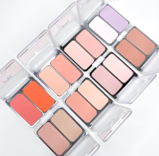 투에이엔 듀얼치크 블러셔, 09하트벌룬, 1개