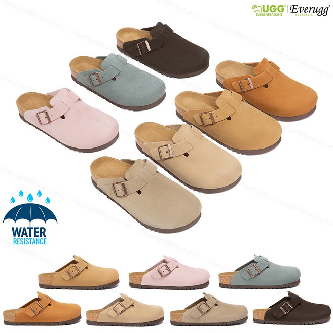 어그 호주 베린 보스톤 소가죽 스웨이드 버켄뮬 슬리퍼 AS7043 남여공용