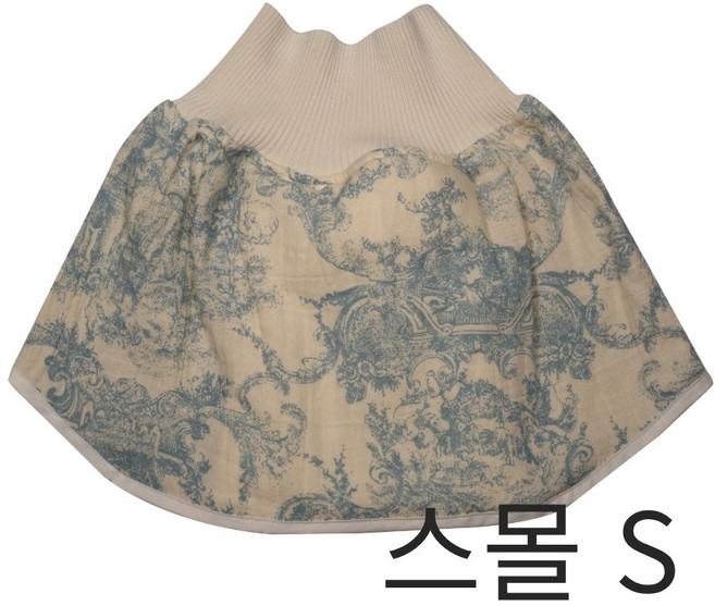 아기통풍치마 천기저귀 기저귀발진, 1개, 블루