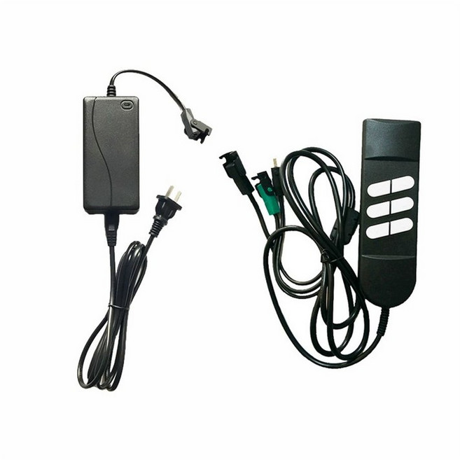 전기 실린더 전동 액츄에이터 리모컨 컨트롤 무선 유선, 유선 컨트롤러 1대2, dc 12v, 1개