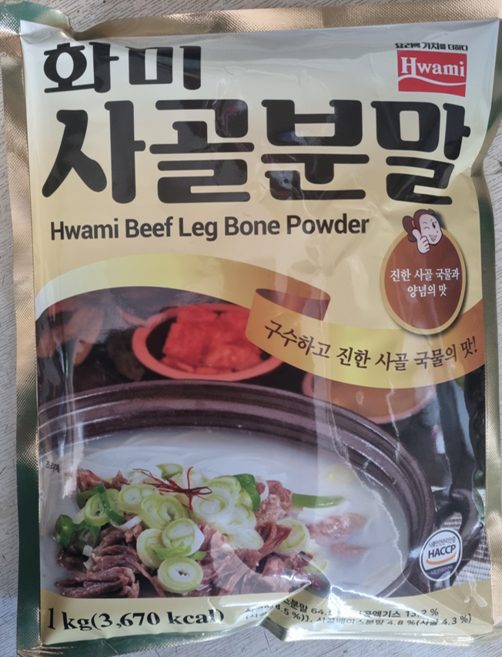 화미 사골분말, 1kg, 18개