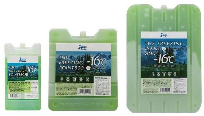 cool mate 日本急凍冰磚 -16度抗菌凍媒 露營保冷冰磚, 1個, 800g 1入